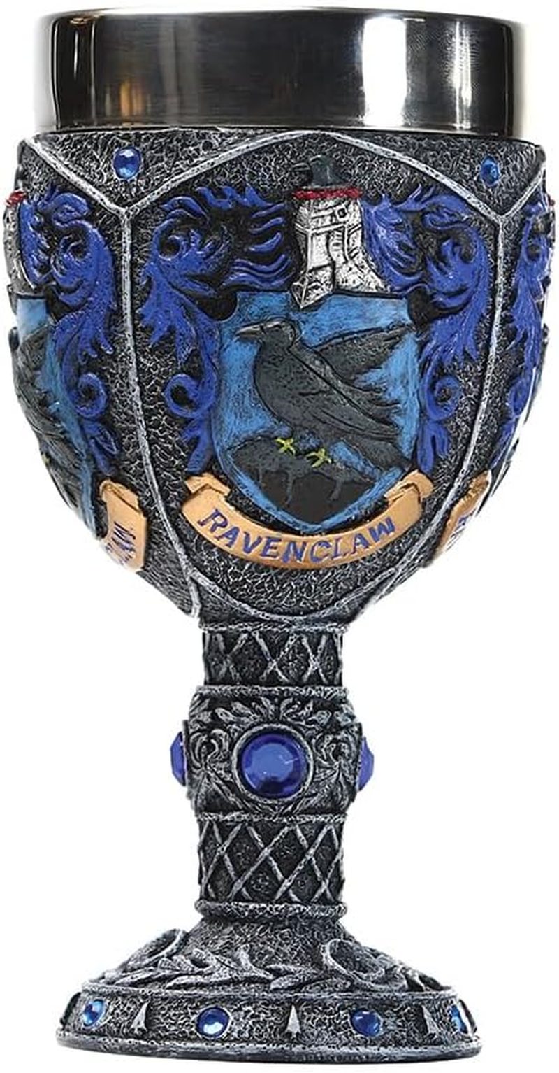 Enesco 6005060 Wizarding World of Harry Potter Ravenclaw Decorative Goblet Figurine, 7.09 Inch, Multicolor image number 2