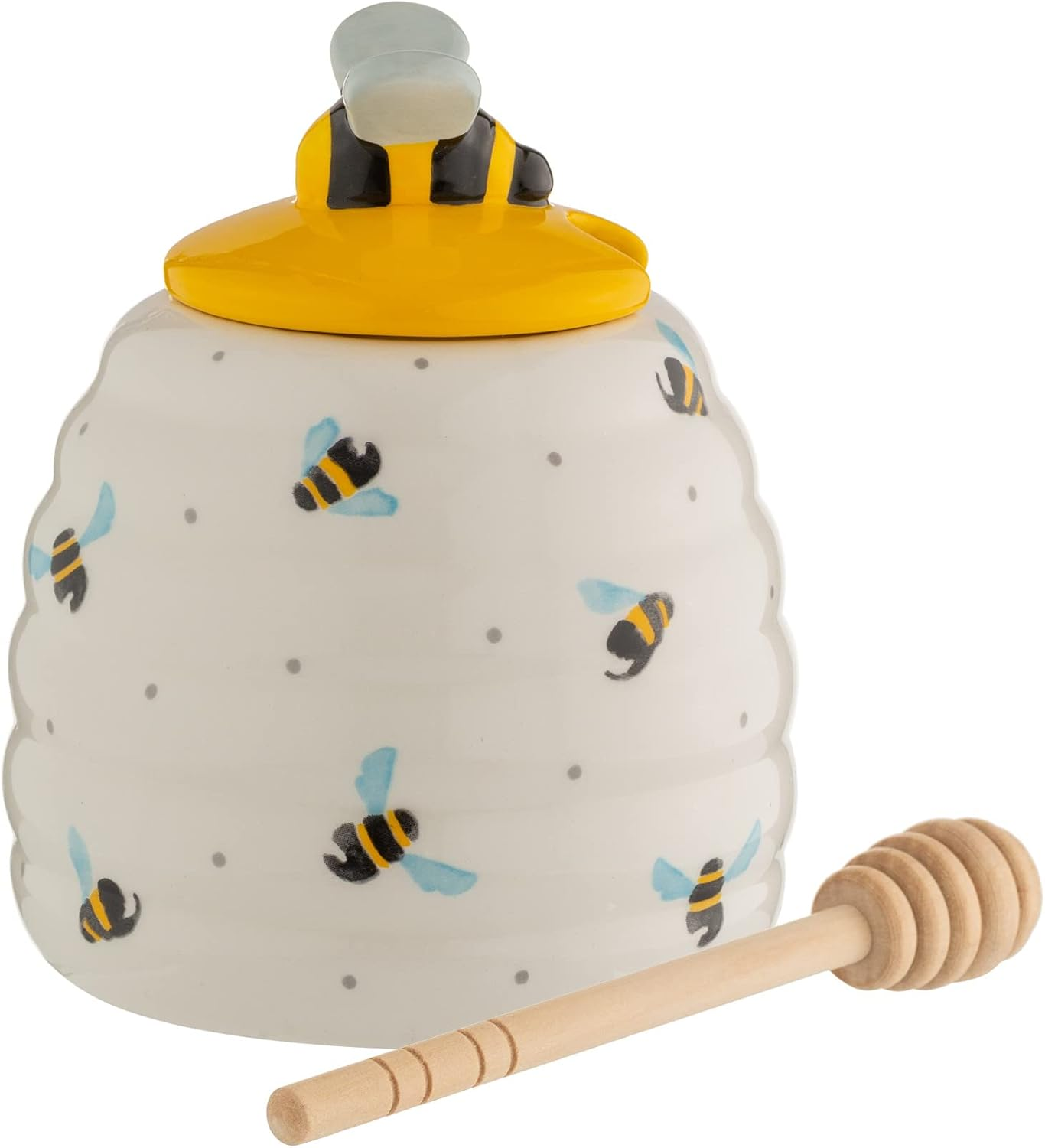 Price & Kensington Sweet Bee Honey Pot & Drizzler image number 3