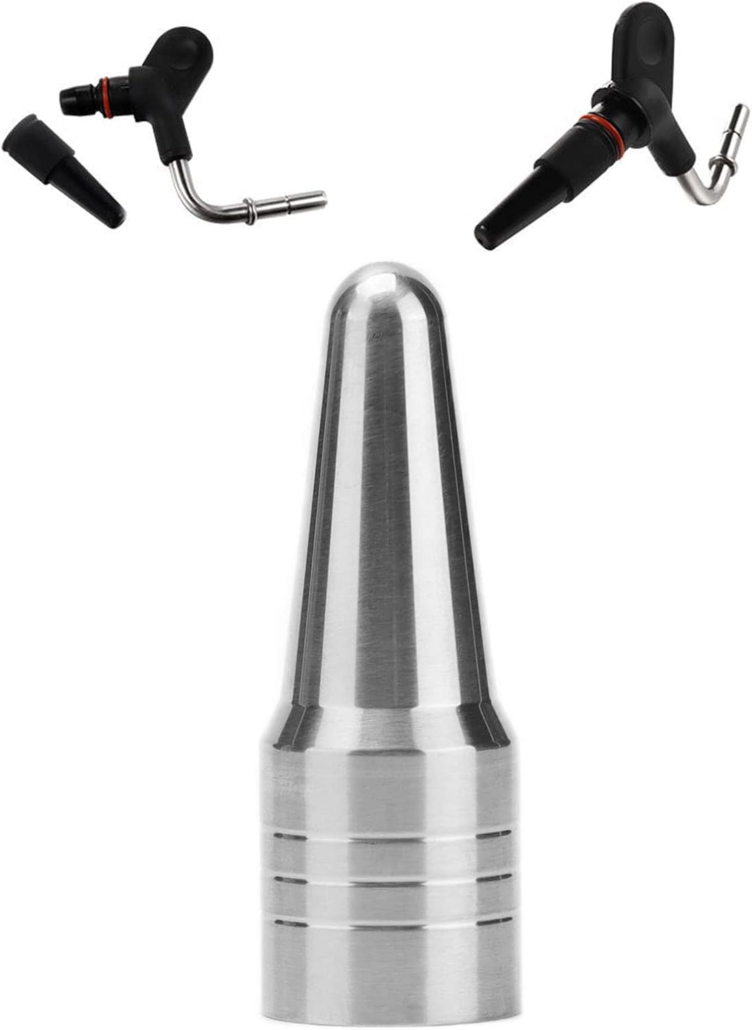 Denash Coffee Machine Spout, Coffee Steam Nozzle Stainless Steel Removable Food Grade for Milk Tea Shop for EC680 EC685 ECP3420 for Shop for Home image number 6