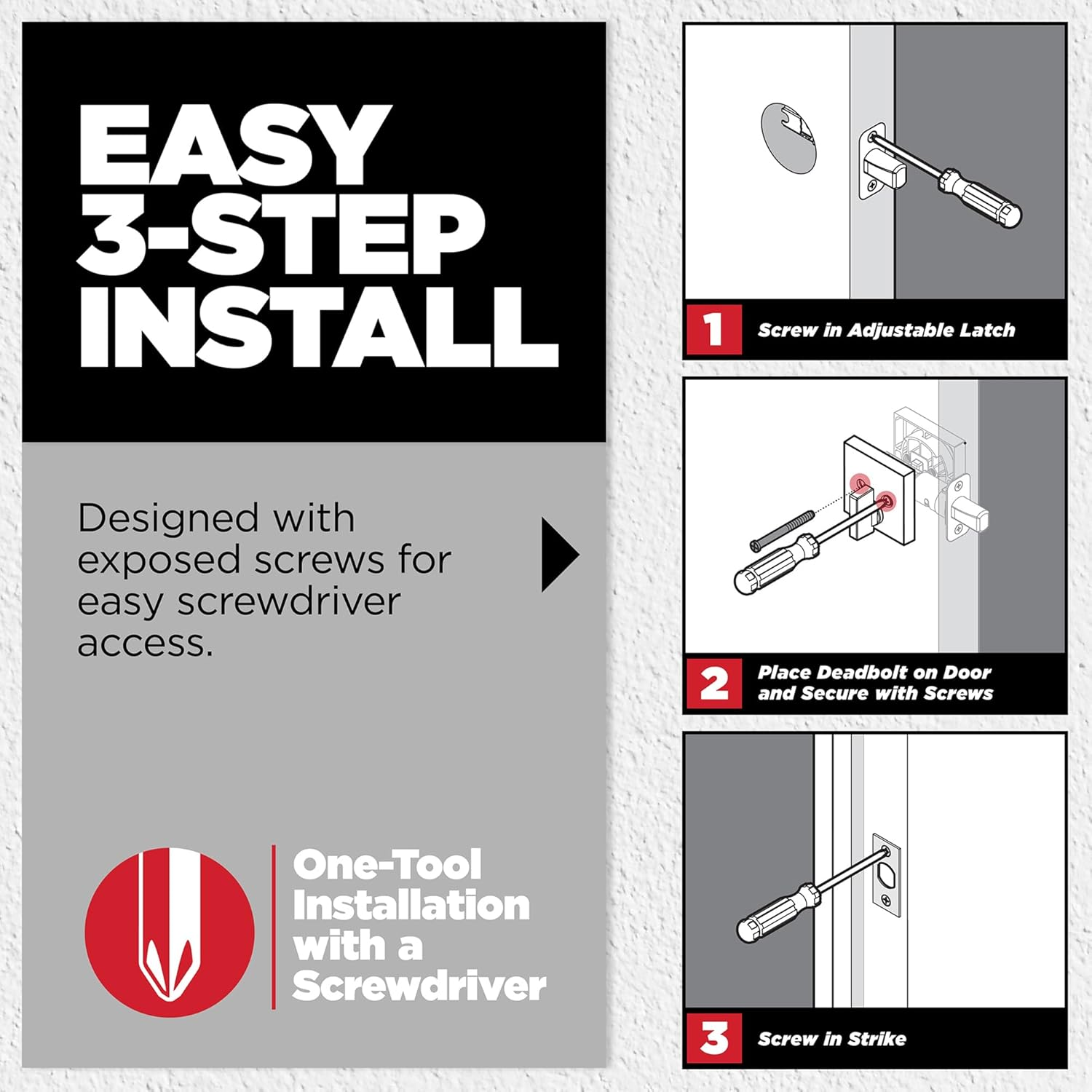 Kwikset 335 round Bed/Bath Pocket Door Lock in Satin Chrome