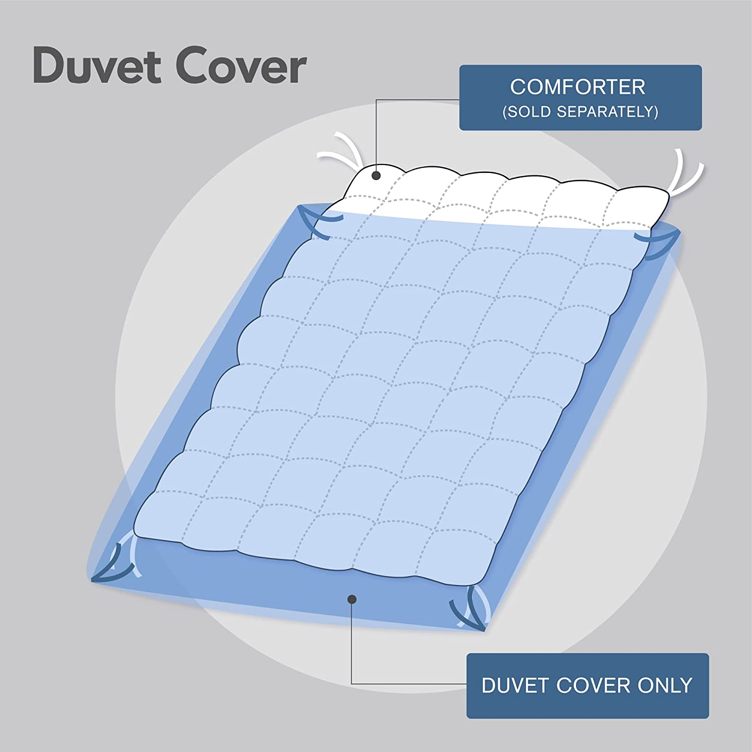 Intelligent Design Reversible 100% Cotton Sateen Duvet-Breathable Comforter Cover,Modern All Season Bedding Set with Sham(Insert Excluded),Judith,Palm Leaf Greenfull/Queen(90"X90") image number 5