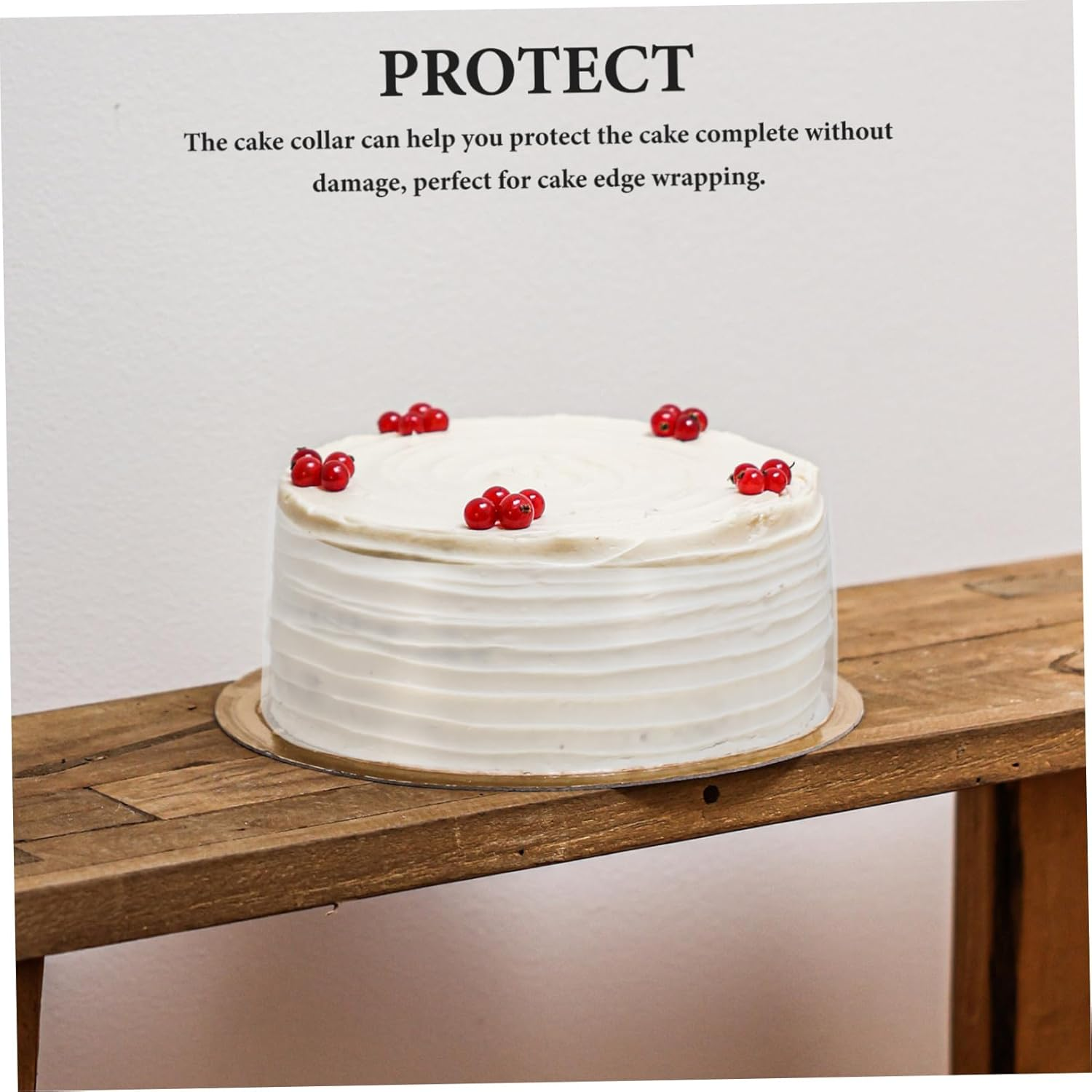 100Sheets Cake Collar for Birthday Cake Decorations DIY Baking Supplies image number 1