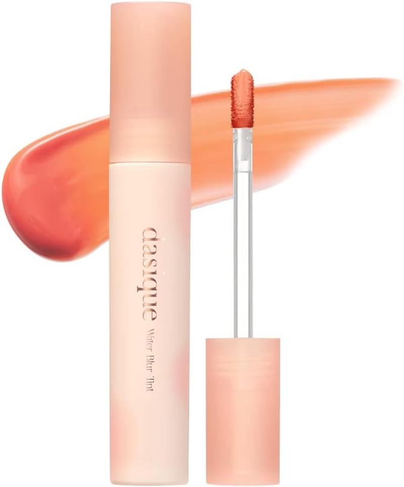 Dasique Water Blur Tint #04 Rosy Coral I Vegan, Cruelty-Free I Non-Sticky, Non-Greasy, Watery Formula Transforming into a Silky Finish