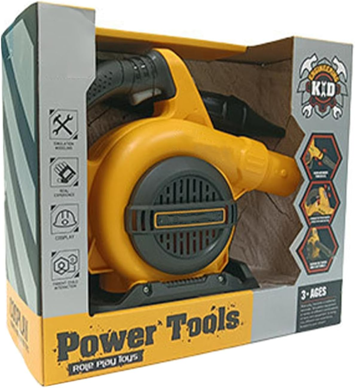 Vgvgaj Leaves Blower for Kids,Gardening Toy with Air Blowing Effects - Battery Operated Gardening Leaves Blower for Outdoor Holiday Parties image number 2