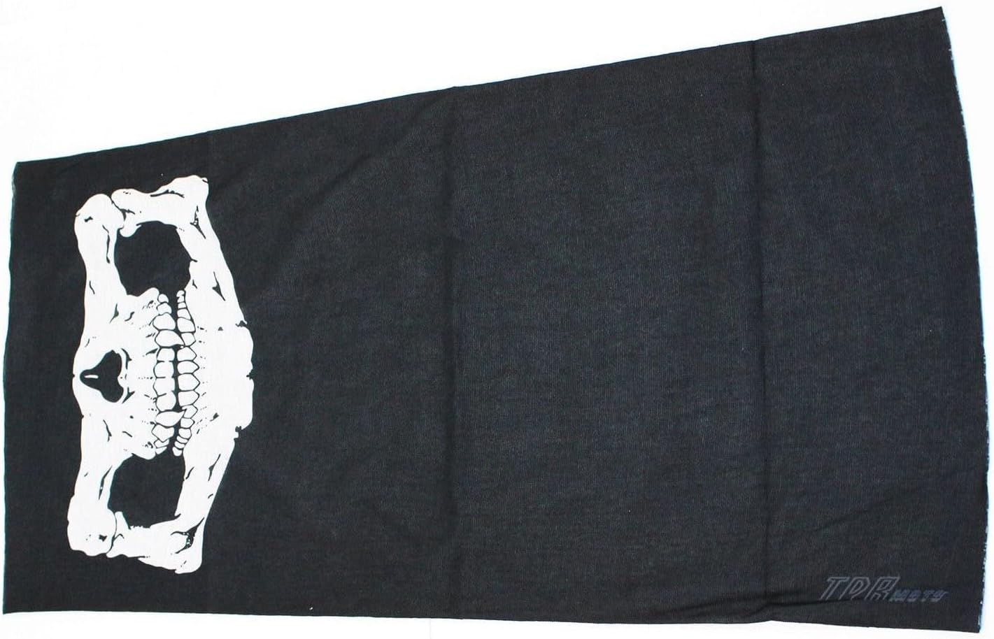 TDR Skull Face Mask for Bike Motorcycle, Helmet, Snowboard, Hunting, Costume Ski Mask, 100% Polyester Microfiber, Washable, Black/White image number 5