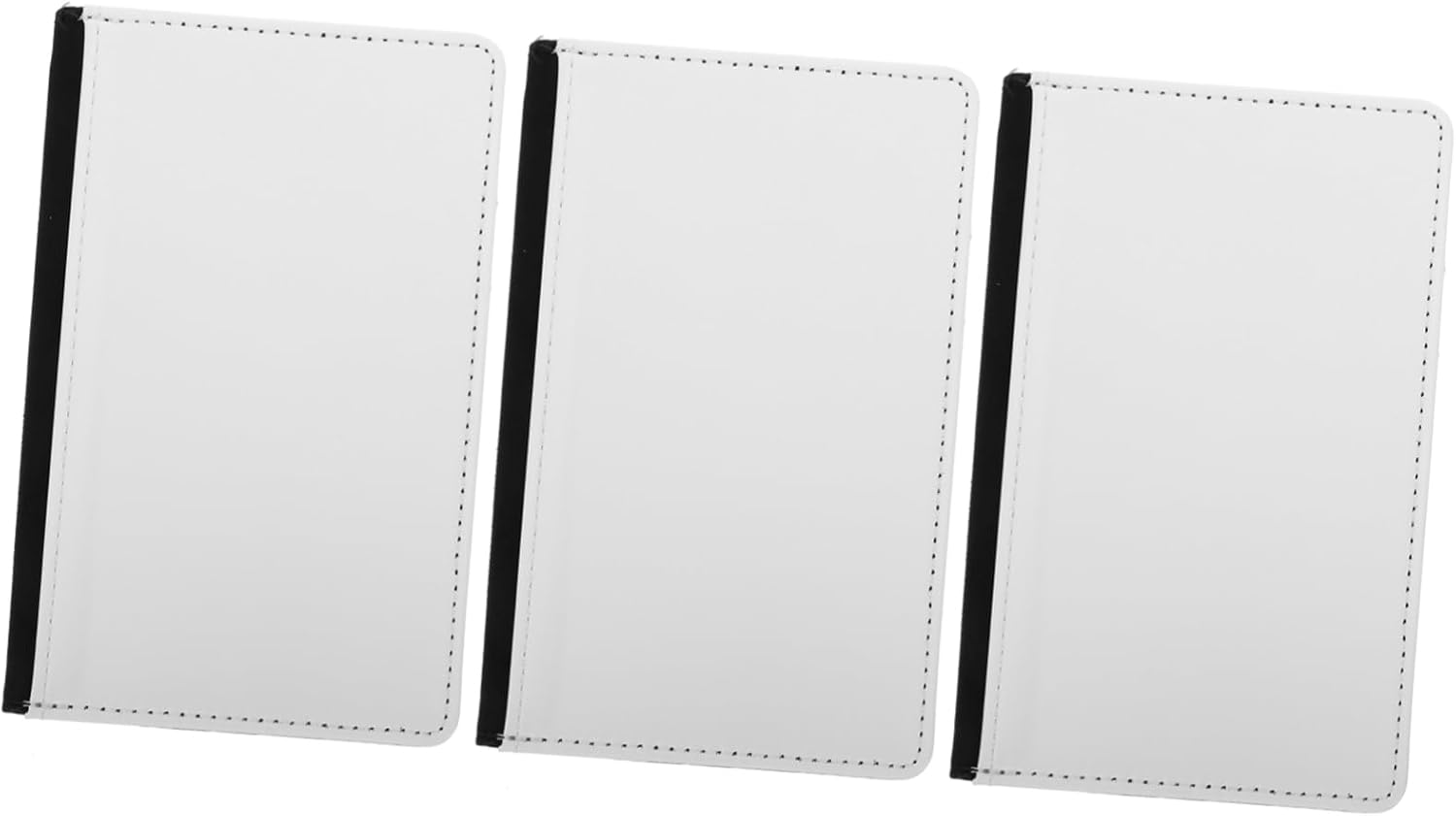 WATIIFUFU 3Pcs Multi-Purpose Travel Document Organizer Passport Wallet Holder for Family