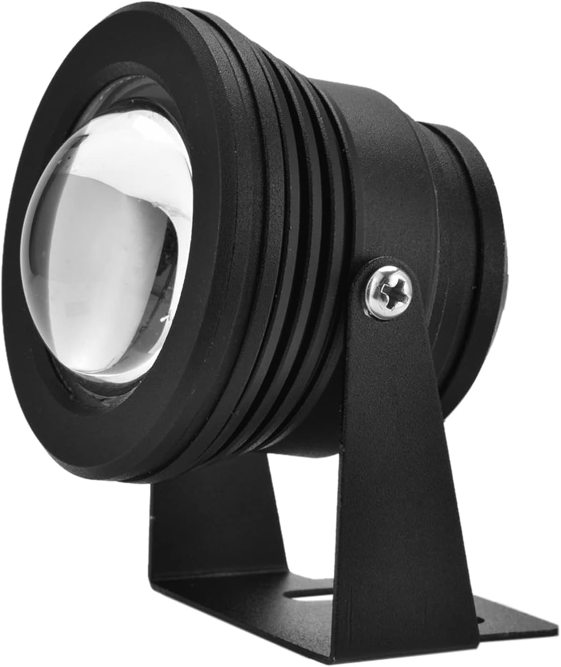 12V 10W Spot Light IP65 Waterproof RGB LED Aquarium Pond Spotlight Underwater Fish Lighting with Remote Controller, 120 Degree Adjustable Stand (Black Cover) image number 4