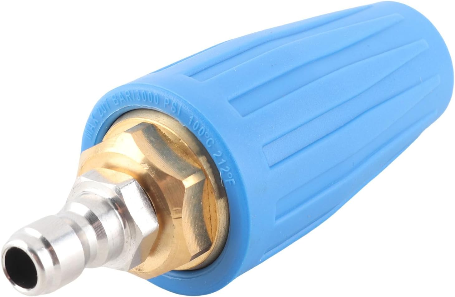 Fafeicy 3000 PSI Rotating Spray Turbo Nozzle Nozzles Rotabuse Pressure Washer for High Pressure Washer Cleaner Gun Accessory 1/4 Quick Connect (040) image number 4