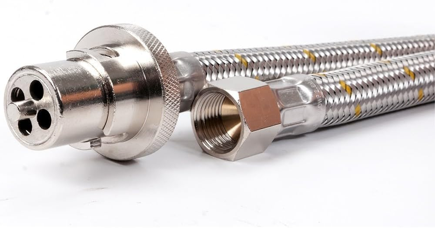 Companion Bayonet 3/8-Inch Braid Hose, 2000 Mm Length image number 1