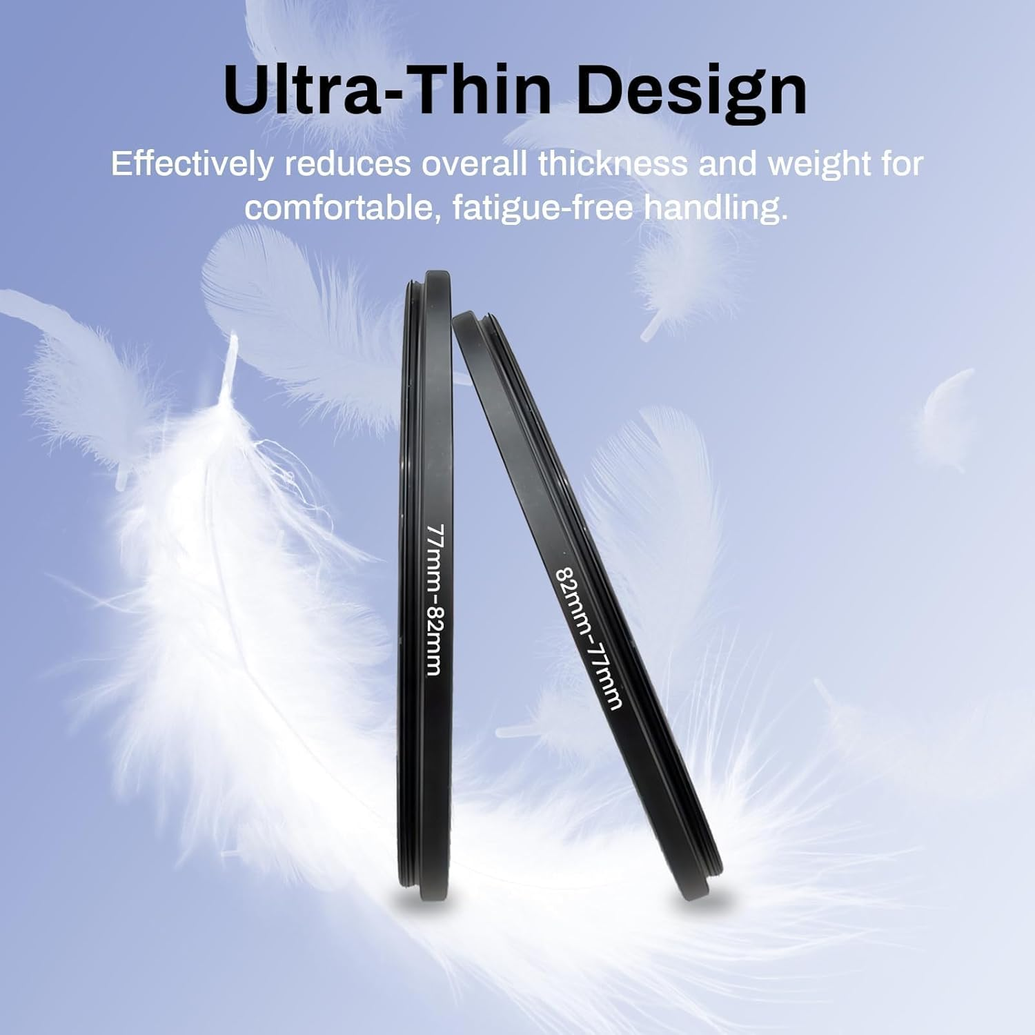 39Mm to 49Mm Lens Filter Adapter Ring, Metal Step up Ring Adapter Filter Stepping Rings Fits 39Mm Lens to 49Mm Dslr/Digital Cameras & UV/CPL/ND Filters image number 3