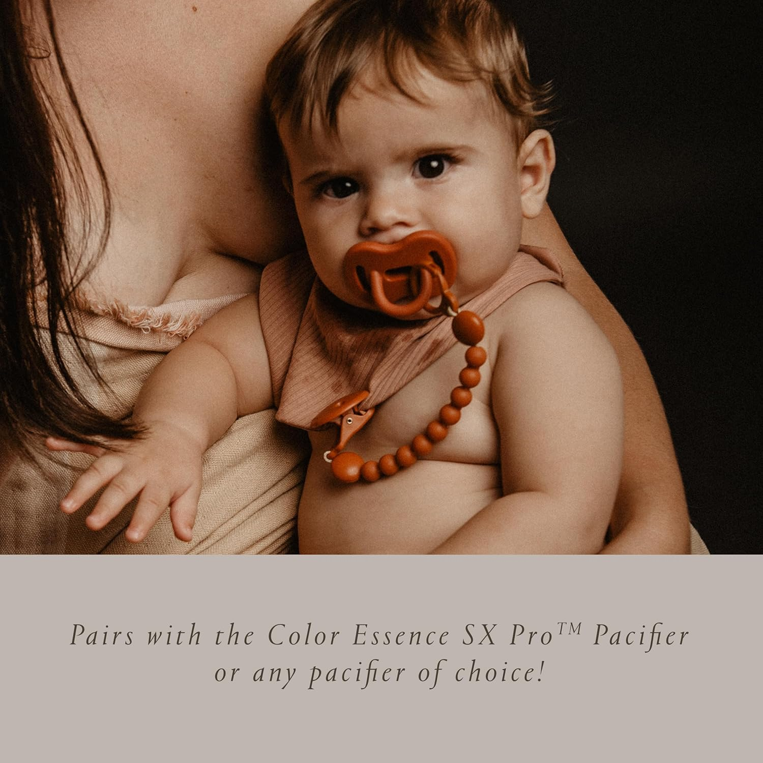 Suavinex Silicone Bobble Soother Clip, Color Essence Green image number 3