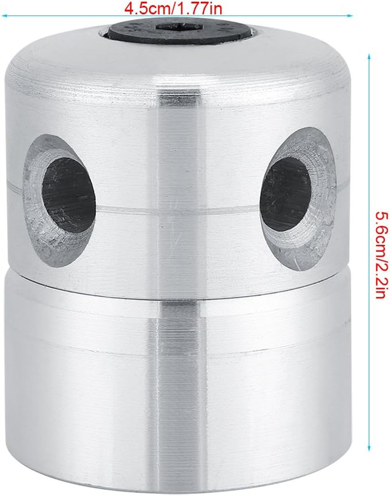 Grass Strimmer Head, Universal Aluminium Trimmer Head with Strimmer Line Set, Grass Cutter Replacement Lawn Mower Parts Brush Cutter Accessories, Easy to Install image number 4