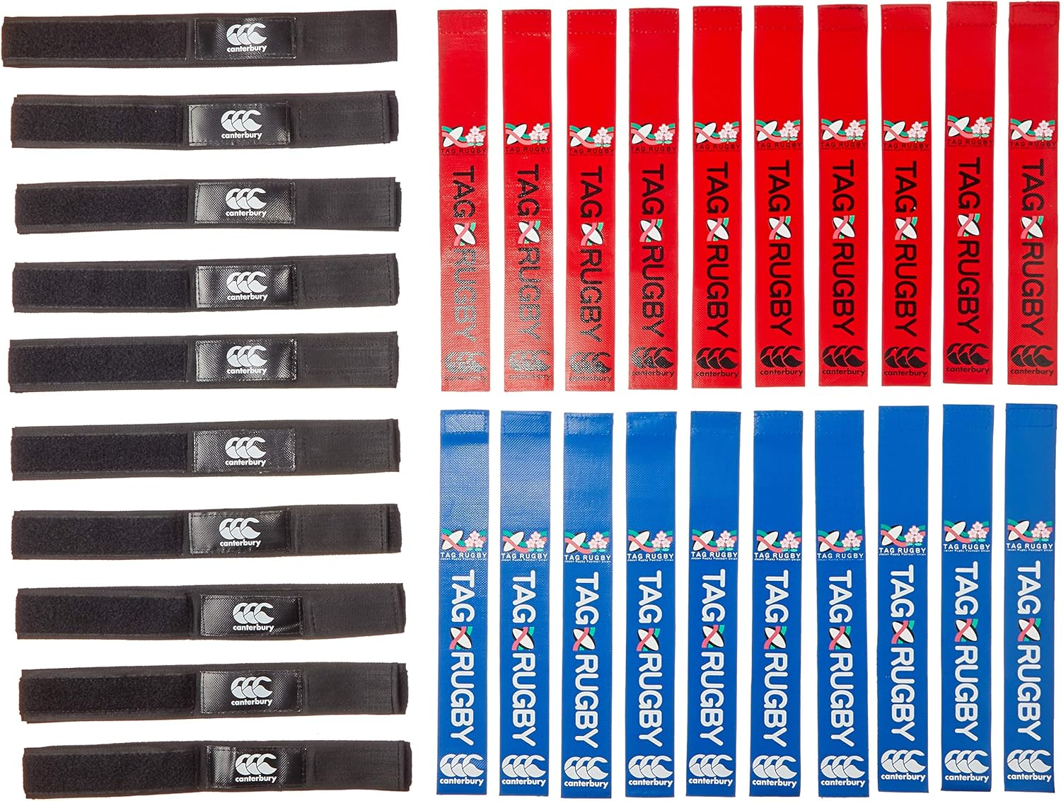 Canterbury AA00810S Tag Belt TAG ASSORT Set Tag Assortment Set, Kids Rb_Royal Blue, Free Size, Rb_Royal Blue, Free Size image number 2