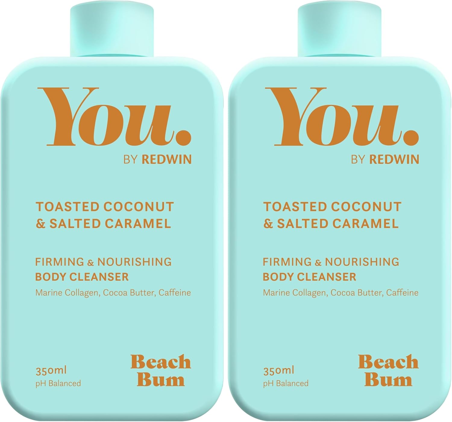 You by Redwin Beachh Bum Body Cleanser 350 Ml (Pack of 2)