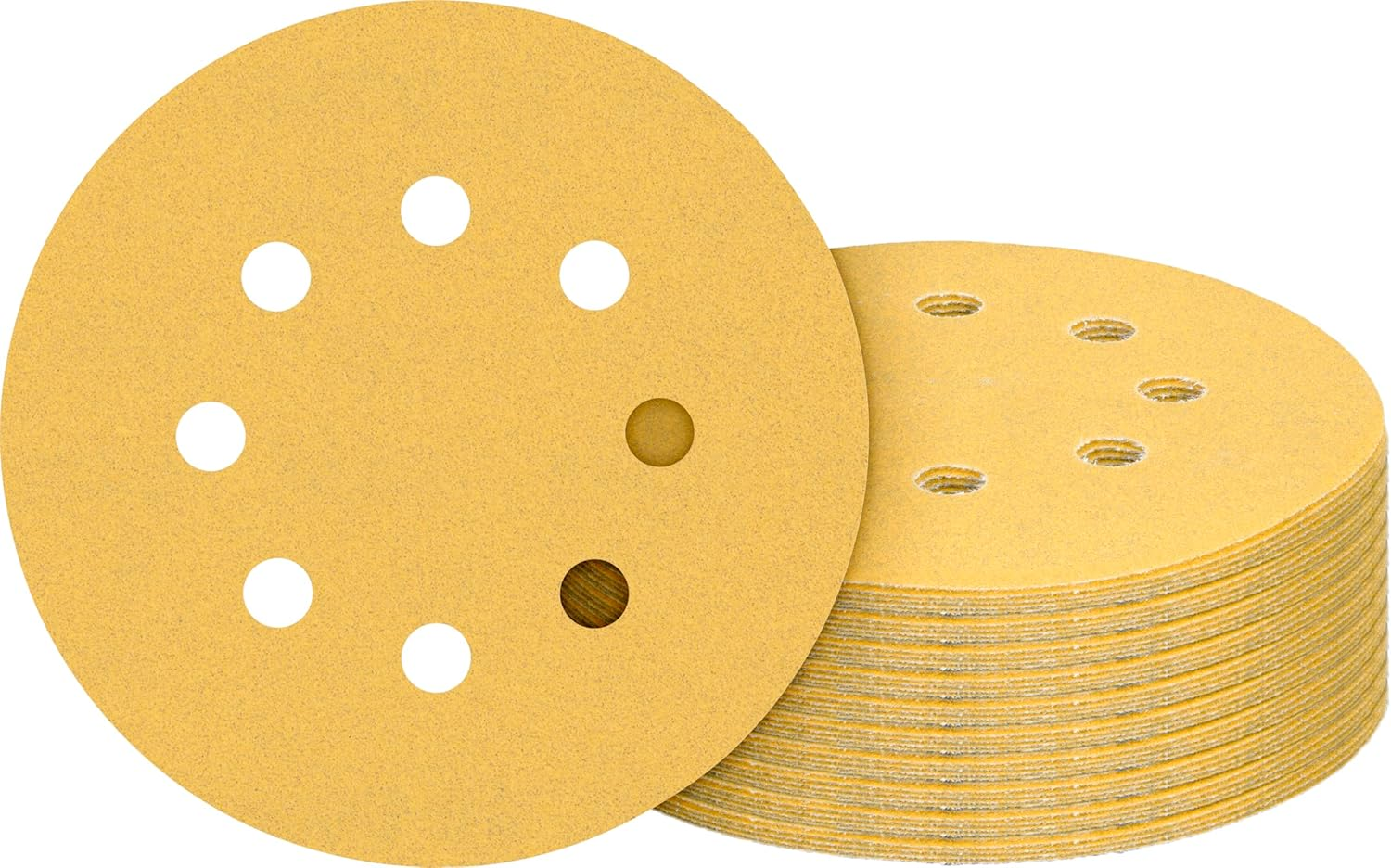Bosch 50 X Expert C470 Sandpaper Set with 8 Holes (For Paint on Wood, Diameter 125 Mm, Grit 10 X 60, 10 X 80, 10 X 120, 10 X 180, 10 X 240, Professional Accessories Random Orbital Sander, Random image number 3