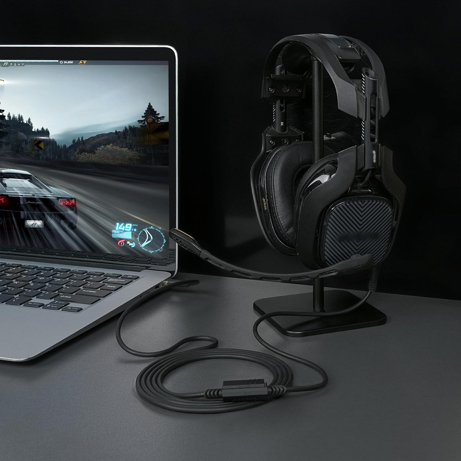 Geekria Gaming Audio Cable Compatible with Astro A40 Tr, A40, A30, A10 Gen 2, A10Gaming, Headset Cable, 3.5Mm Auxiliary Replacement Stereo Cable with Mute Control (6Ft / 2M) image number 4