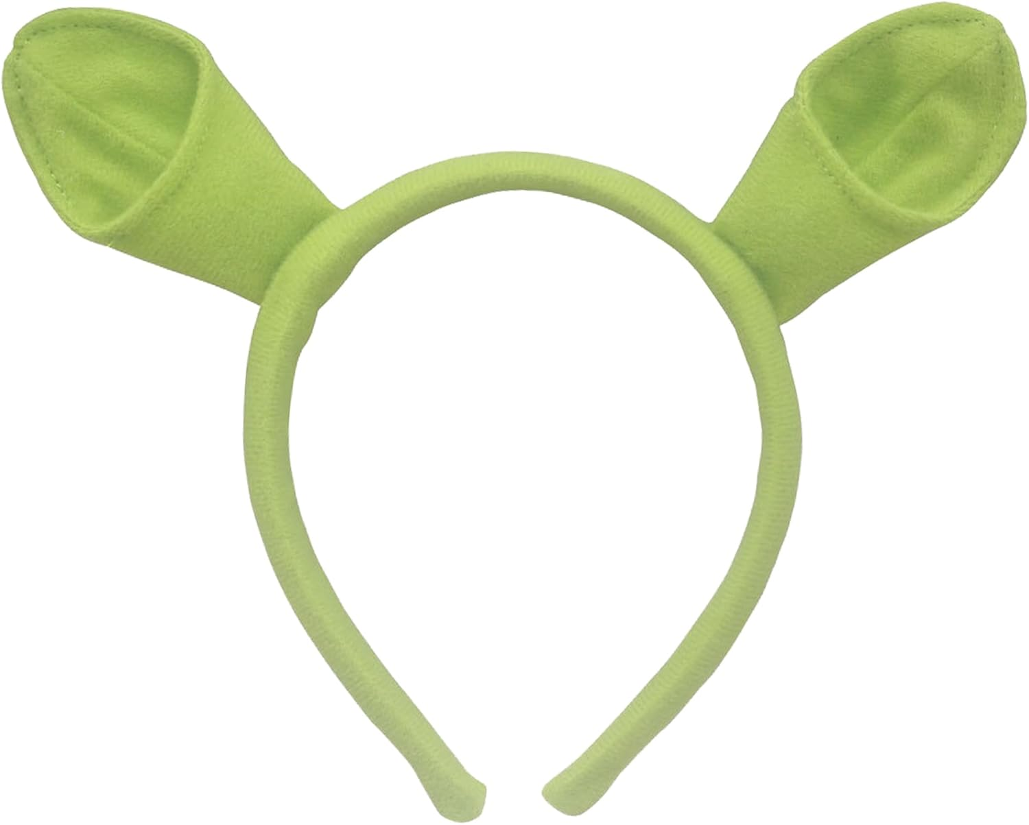 Sheliky Green Ogre Ears Headband Halloween Dress up Party Favors Women Men Teens Cosplay Festival Theme Party Accessories