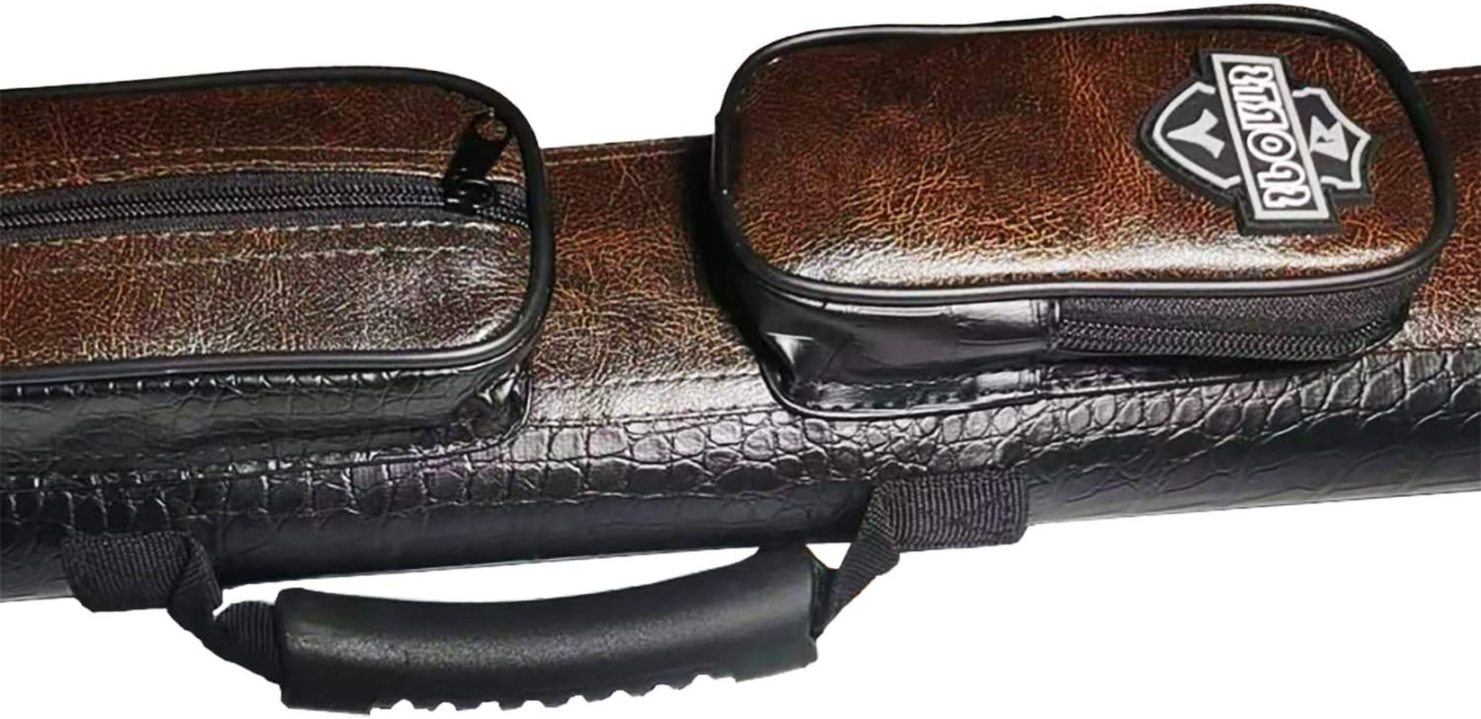 BY SPORTS 2X2 Hard Cue Case Square Pool Cue Billiard Stick Carrying Case - A02-Black image number 7