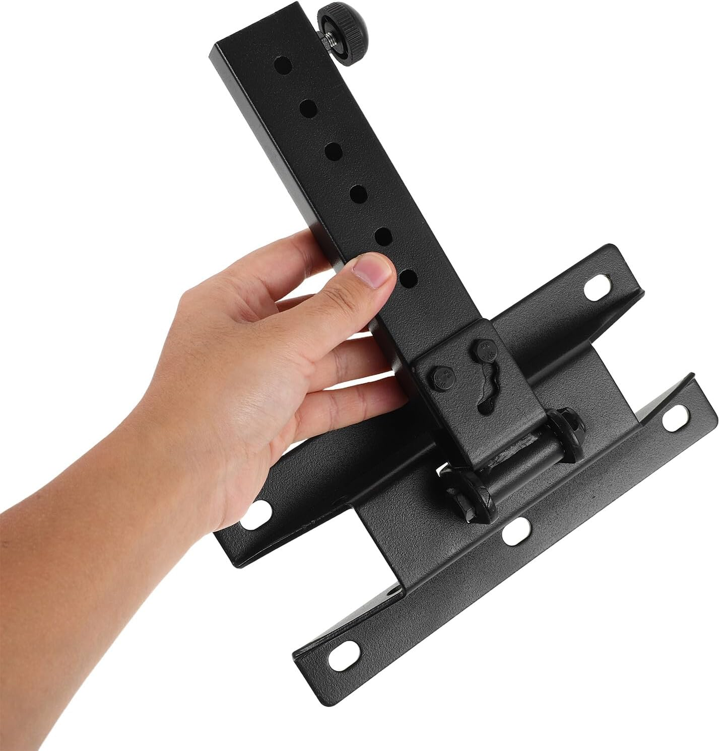 Gadpiparty Heavy Duty Metal Speaker Mount Wall Bracket with Extendable Arm Universal Wall Mounted Speaker Holder for Ktv Room and Home Audio System Support image number 4