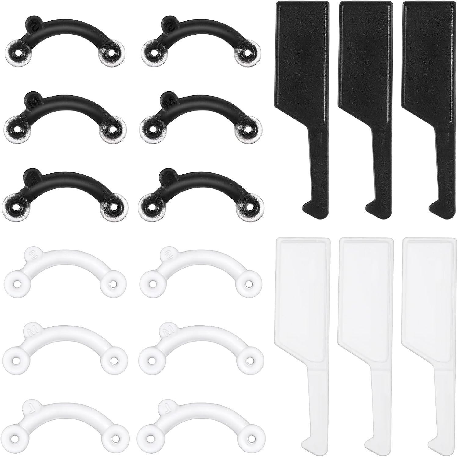 6 Pairs Nose Lifter, Nose Shaper, Noses Job Insert for Rhinoplasty Shaping, Noses Lifting Clips No Pain Invisible Shaper Tool Straightening Beauty Kit Women Men, 3 Size image number 3