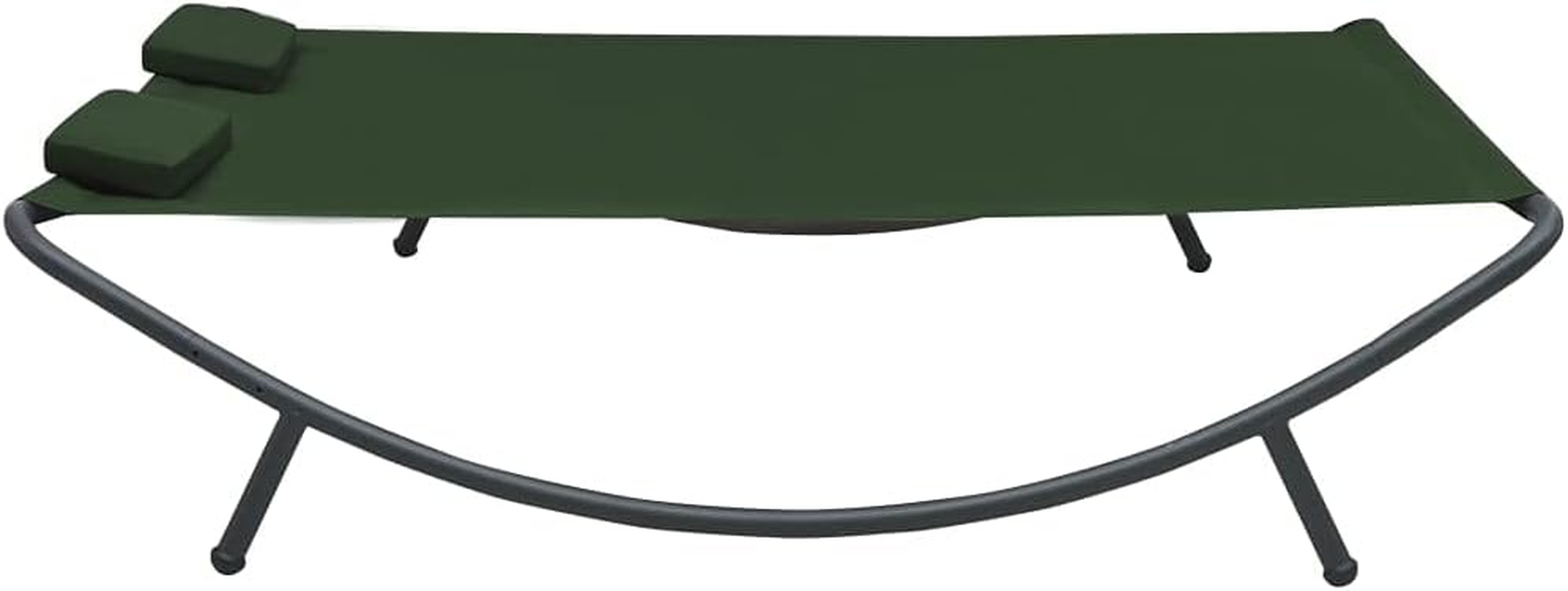 Garden Double Sun Lounger with Pillows - Weather-Resistant Fabric Sunbed - Outdoor Daybed Furniture for Pool Deck Terrace Beach image number 2