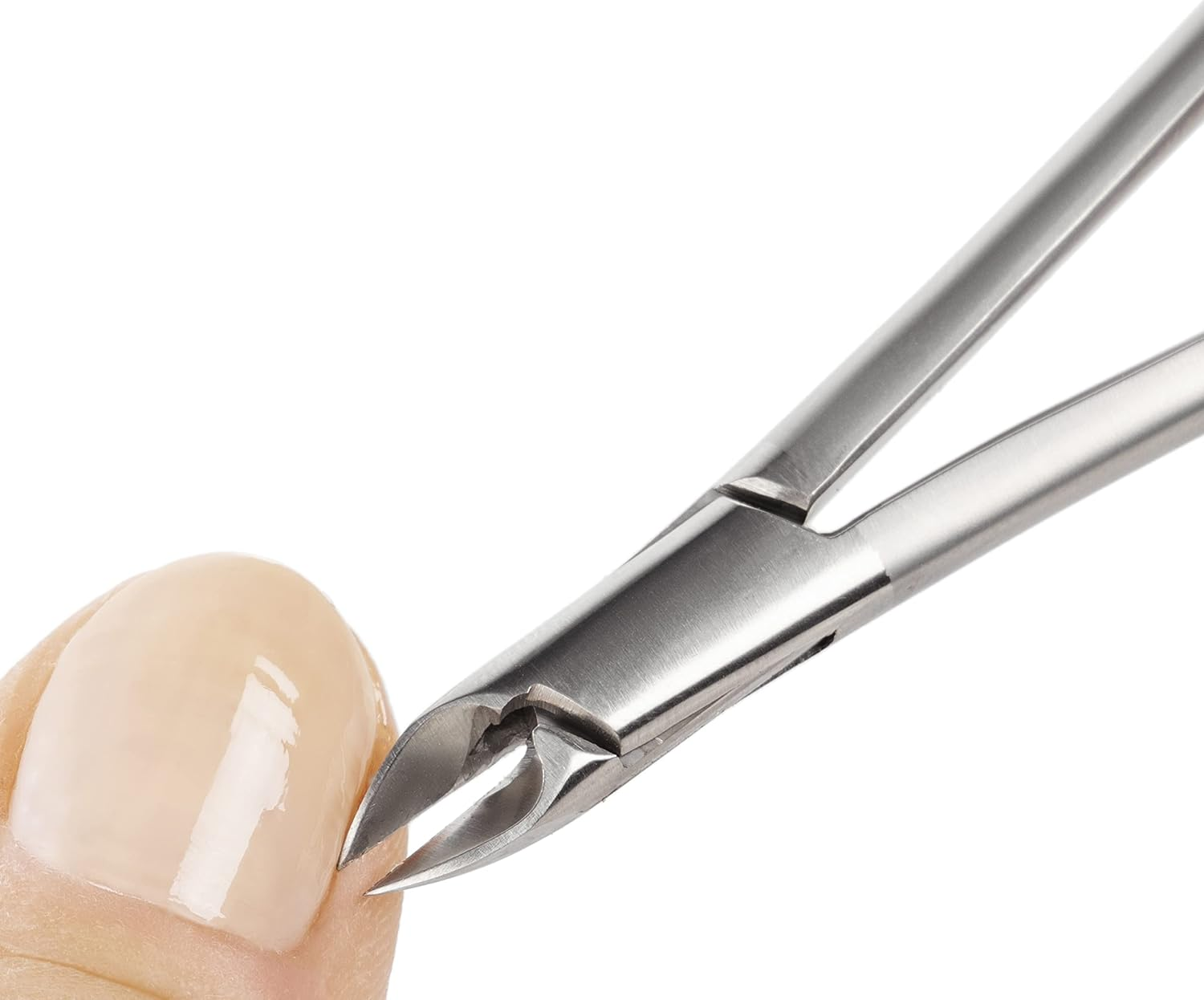 REMOS Cuticle Nippers Nail Care Tool in the Shape of Scissors - Stainless Steel - 10.5 Cm image number 3