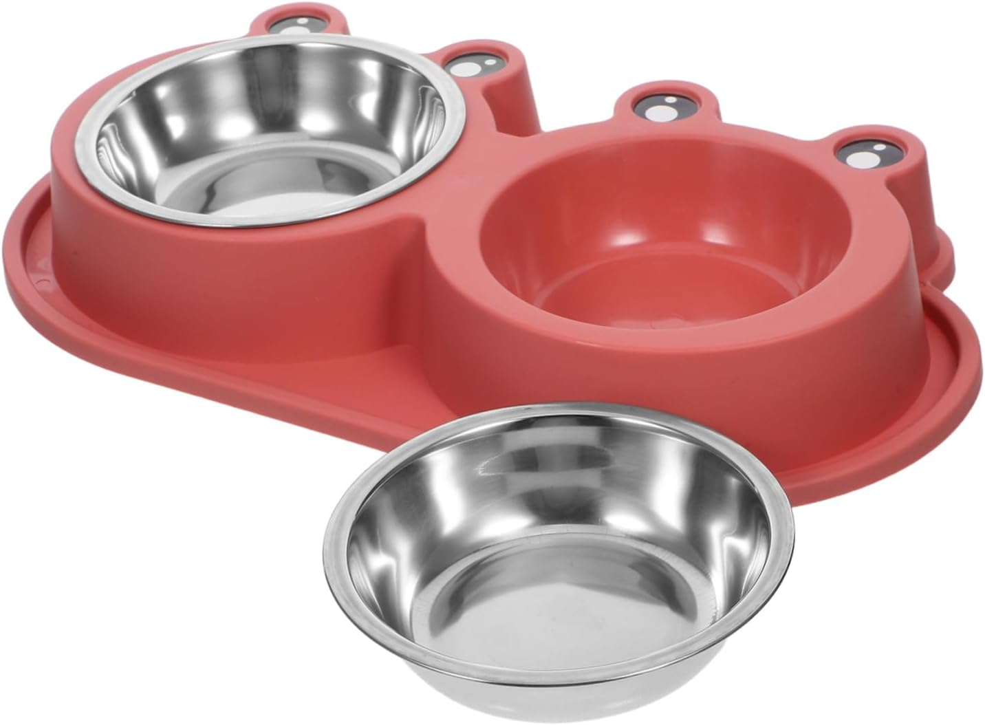 ANDRESLAD Ant Cat Bowl Non-Slip Pet Bowl for Cat Food Dish and Water for Indoor Feeding