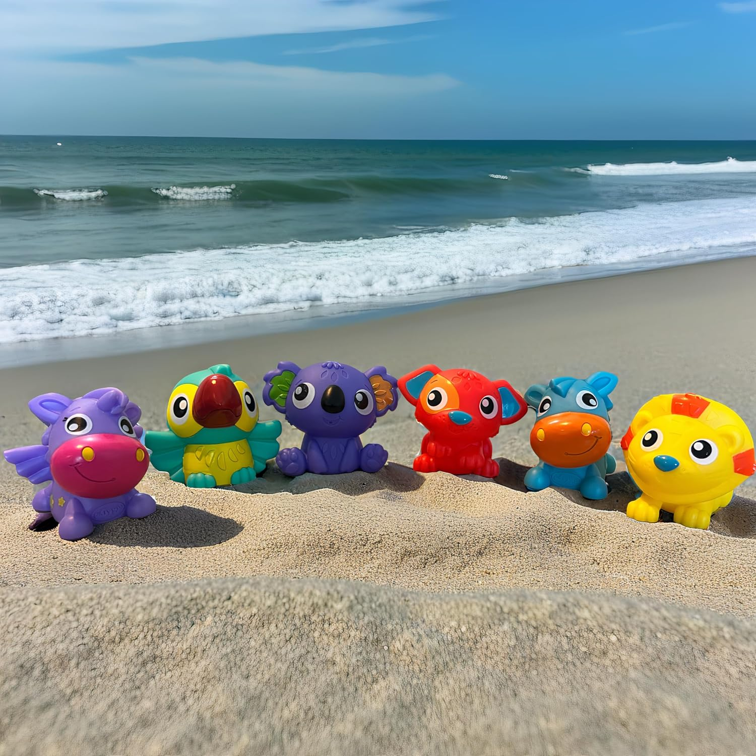 Playgro First Fun Floaties Pack, Fully Sealed &ndash; Engaging Baby Bath Toy for Development and Sensory Play, 6+ Months image number 2