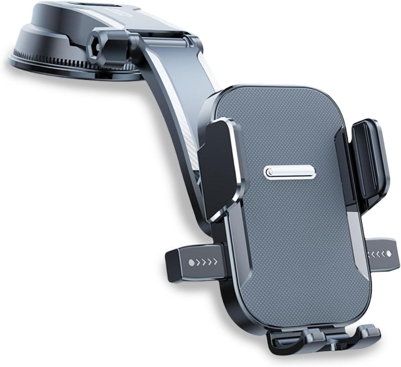 Jeyzuroa 3In1 Car Phone Mount Holder with Enhanced Suction Cup for Dashboard Windscreen & Desk - 360&deg; Adjustable Rotatable Stand for Iphone16 15 Pro plus Max 14 13 12 Samsung All Smartphones in 4.7-7" image number 4