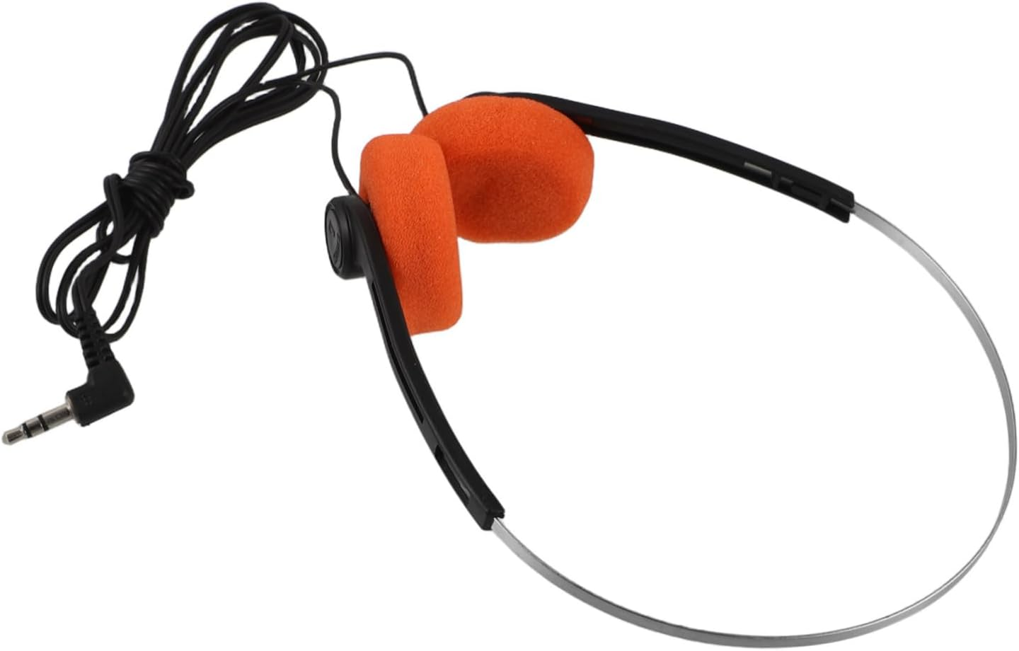 Mikinona Adjustable Ear Educational Headphones with Cushioned Ear Pads for Safe Listening Comfortable Headband Classic Retro Design Lightweight and Portable for Students in Classroom And image number 2