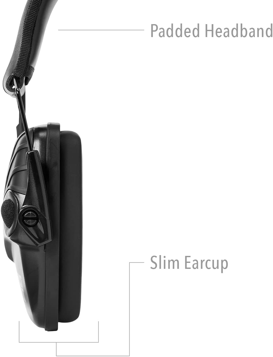 Howard Leight by Honeywell Impact Sport Sound Amplification Electronic Earmuff, Black image number 5