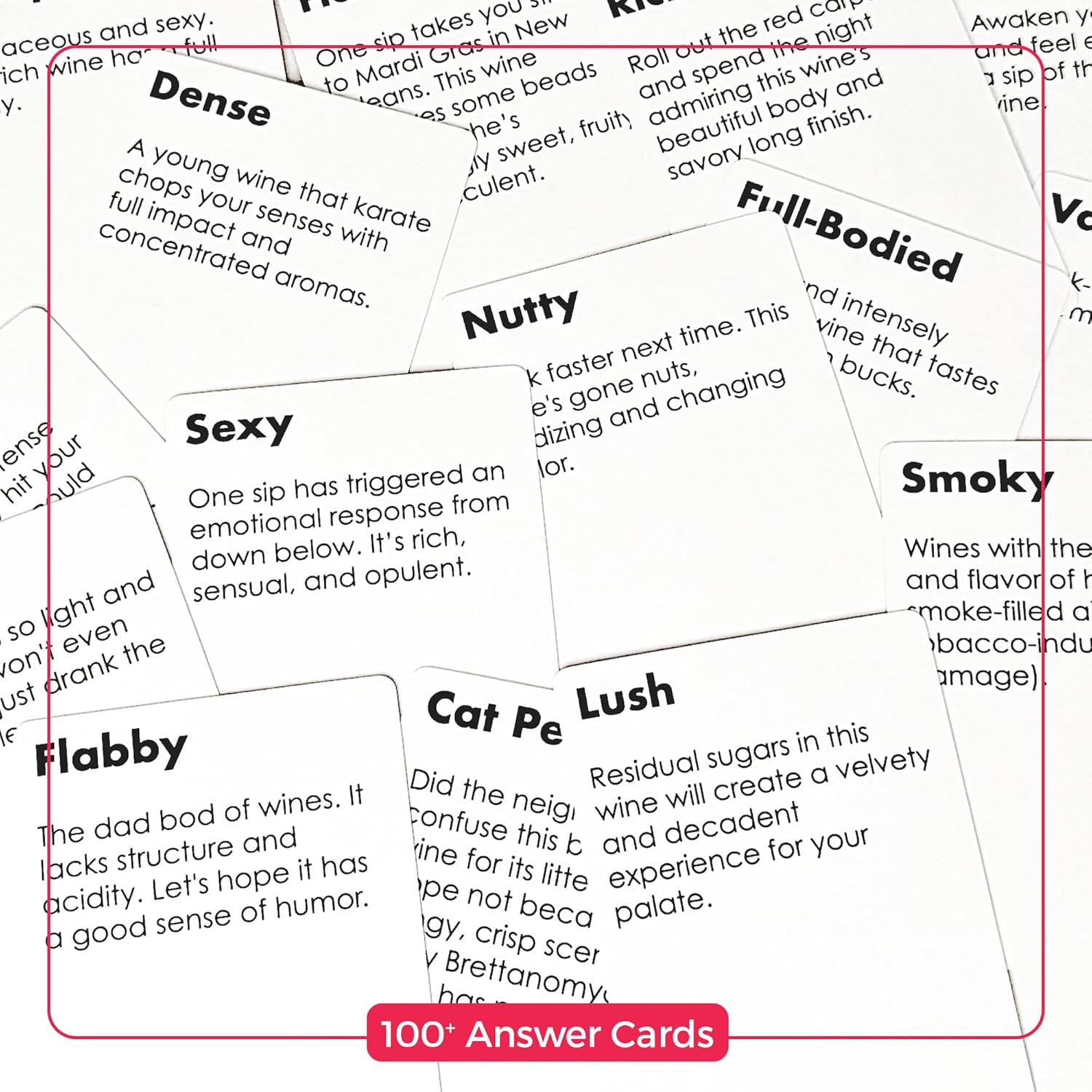 Taste the Grapes - Tasting Card Games. a Fun Time for Friends and Vino Lovers to Play. Corporate Present, Mother'S Day and WSET Education Study image number 4