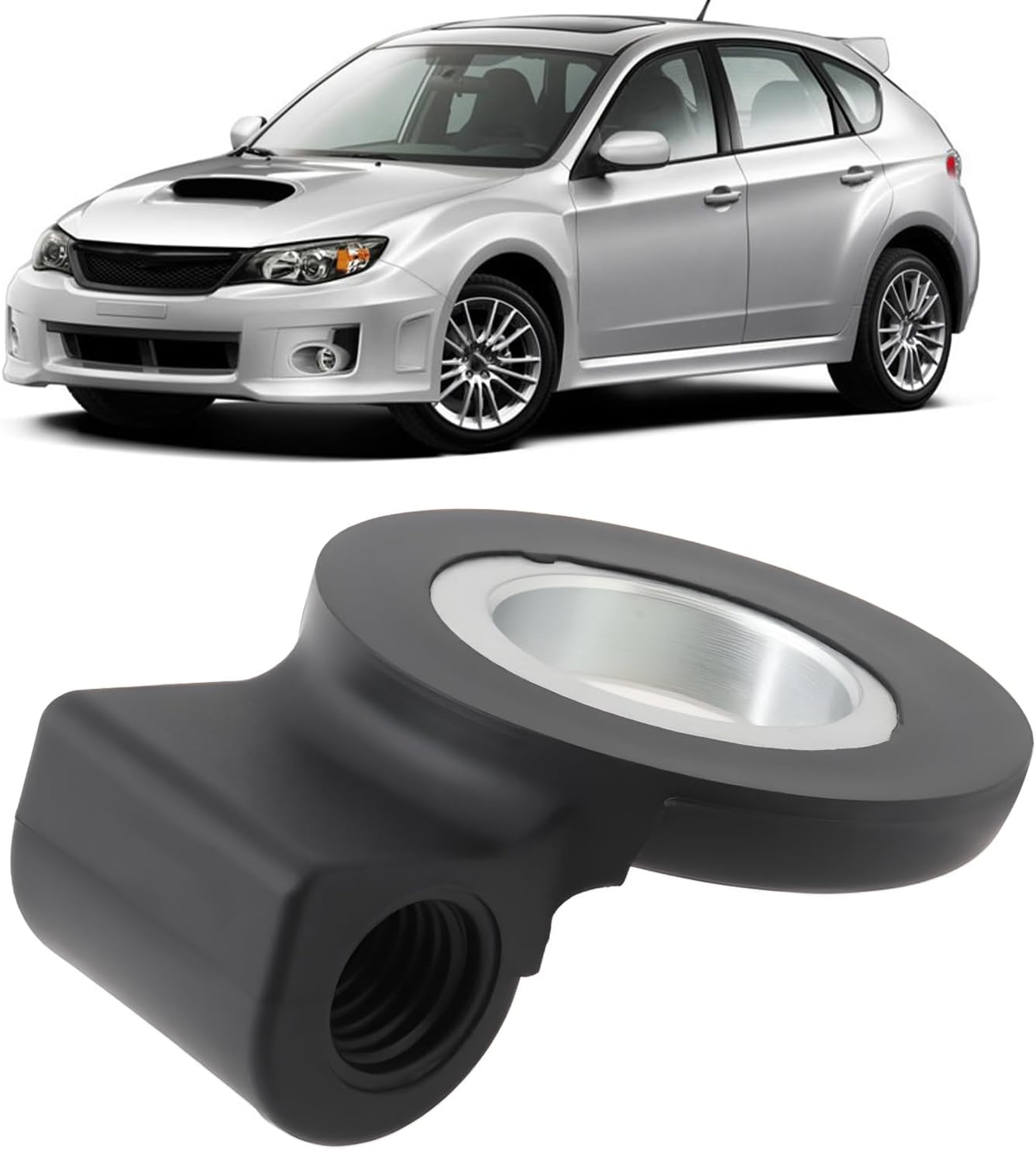 1Pc Air Conditioner Belt Tensioner Pulley with Adjuster 73134AC001 73131FC000 Compatible with Subaru Impreza 1996-2007 image number 6