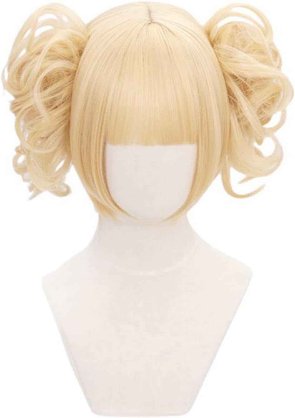 HAMISH Toga Himiko Wig Cosplay Wig with Wig Cap Heat Resistant Synthetic Hair for Manga Anime MHA Role Play for Festival, Holiday, Cosplay Party, Comic Exhibition - Asui Tsuyu image number 3