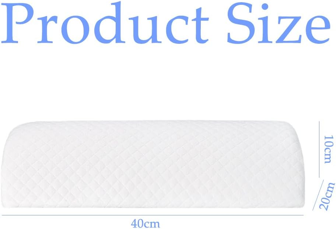Half-Cylinder Leg Pillow, Ergonomic Memory Foam Knee Pillows, Lumbar Support Pillows for Sleeping Pain Relief, Slow-Rebound Memory Foam Leg Pillow