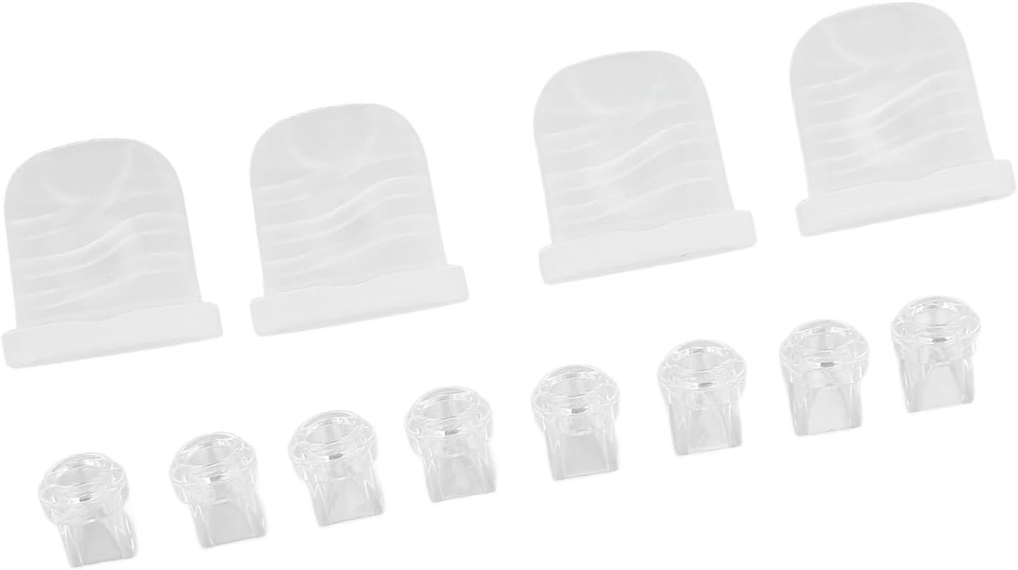 8Pcs Duckbill Valves and 4Pcs Silicone Diaphragm Compatible with S32, Replacement Pump Parts for S32 Breast Pump Parts image number 6