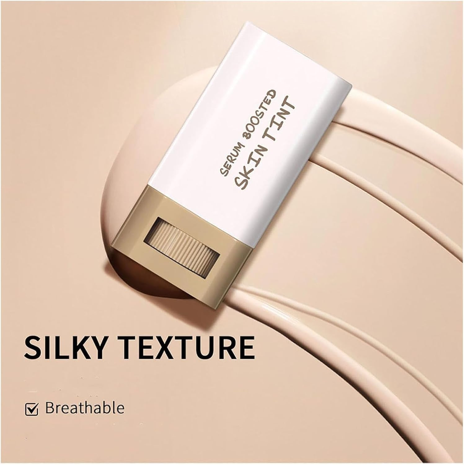 Melambo Skin Tint,Melambo Serum Boosted Skin Tint Balm, Foundation Stick Beauty Balm Serum Boosted Skintint，Hydration Beautybalm for Women (03#) image number 4