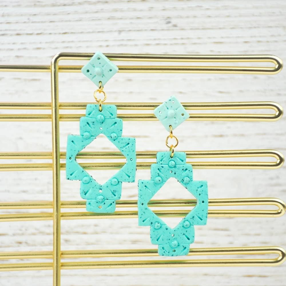 Polyform Premo Sculpey Polymer Clay 2Oz-Turquoise Granite (PE02 5036)