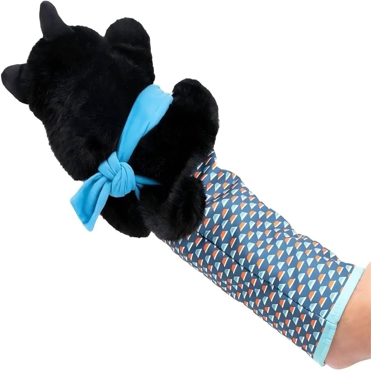 Cat Puppet Wrestle Cat Hand Puppet Wrestling Cat Wrestling Toy Puppet Cat Interactive Hand Puppet Cat Sumo Wrestling Toy Puppet for Training and Exercise image number 3