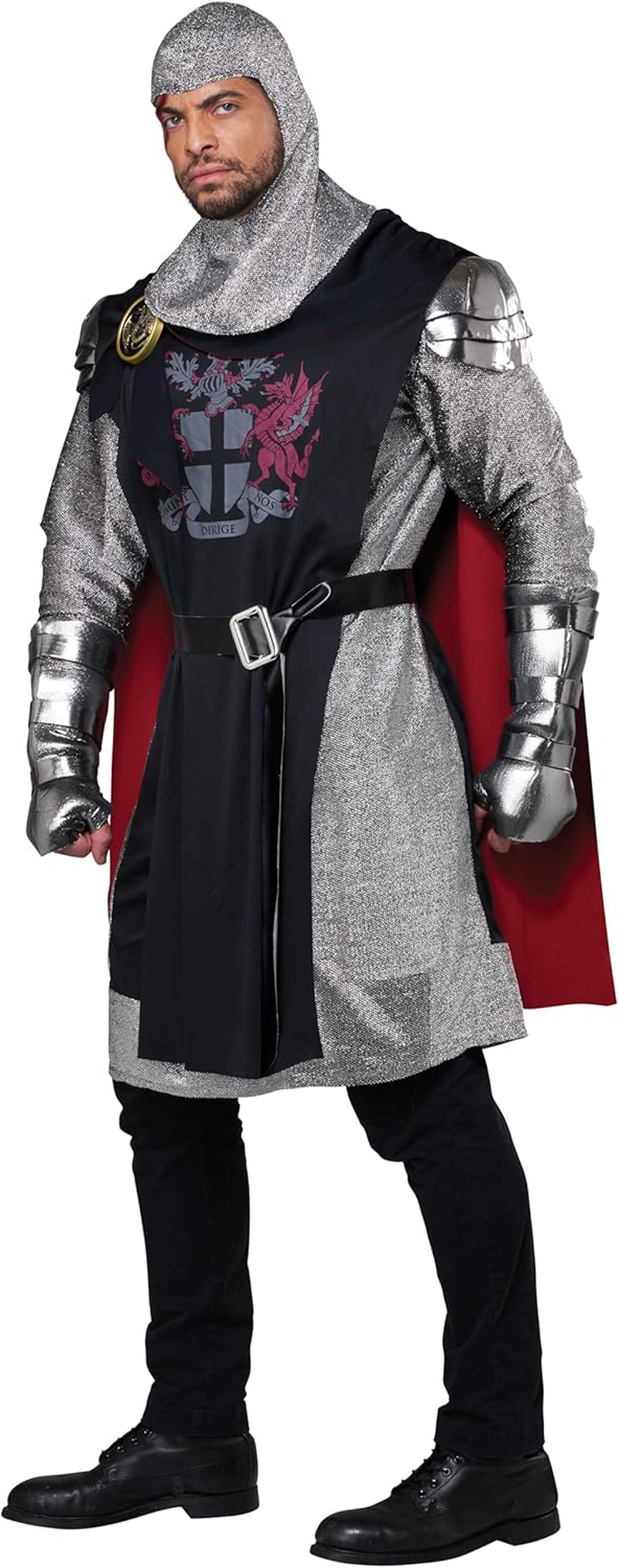 California Men'S Medieval Knight Game of Thrones Adult Costume image number 5