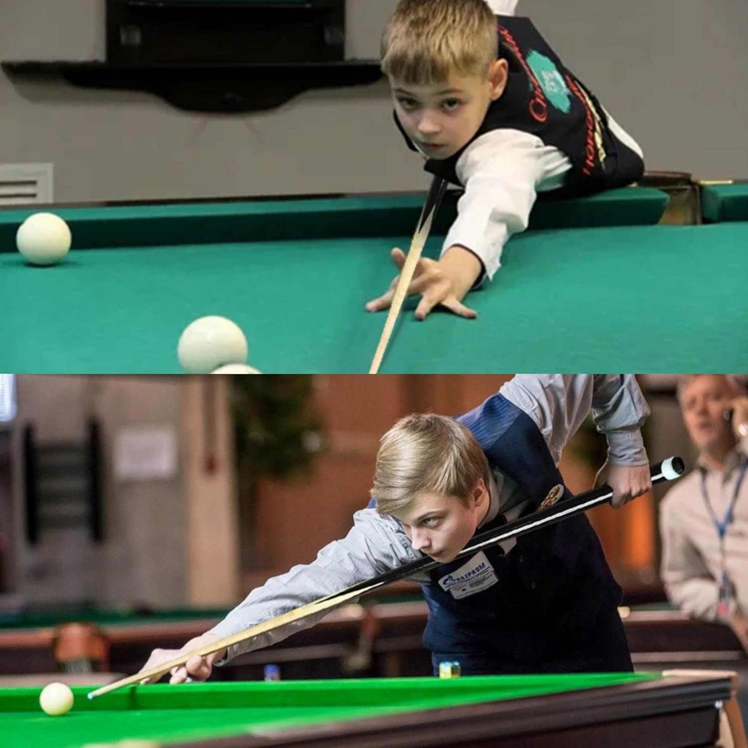 JEPNJPU Hardwood Canadian Maple Professional Billiard Pool Cue Stick