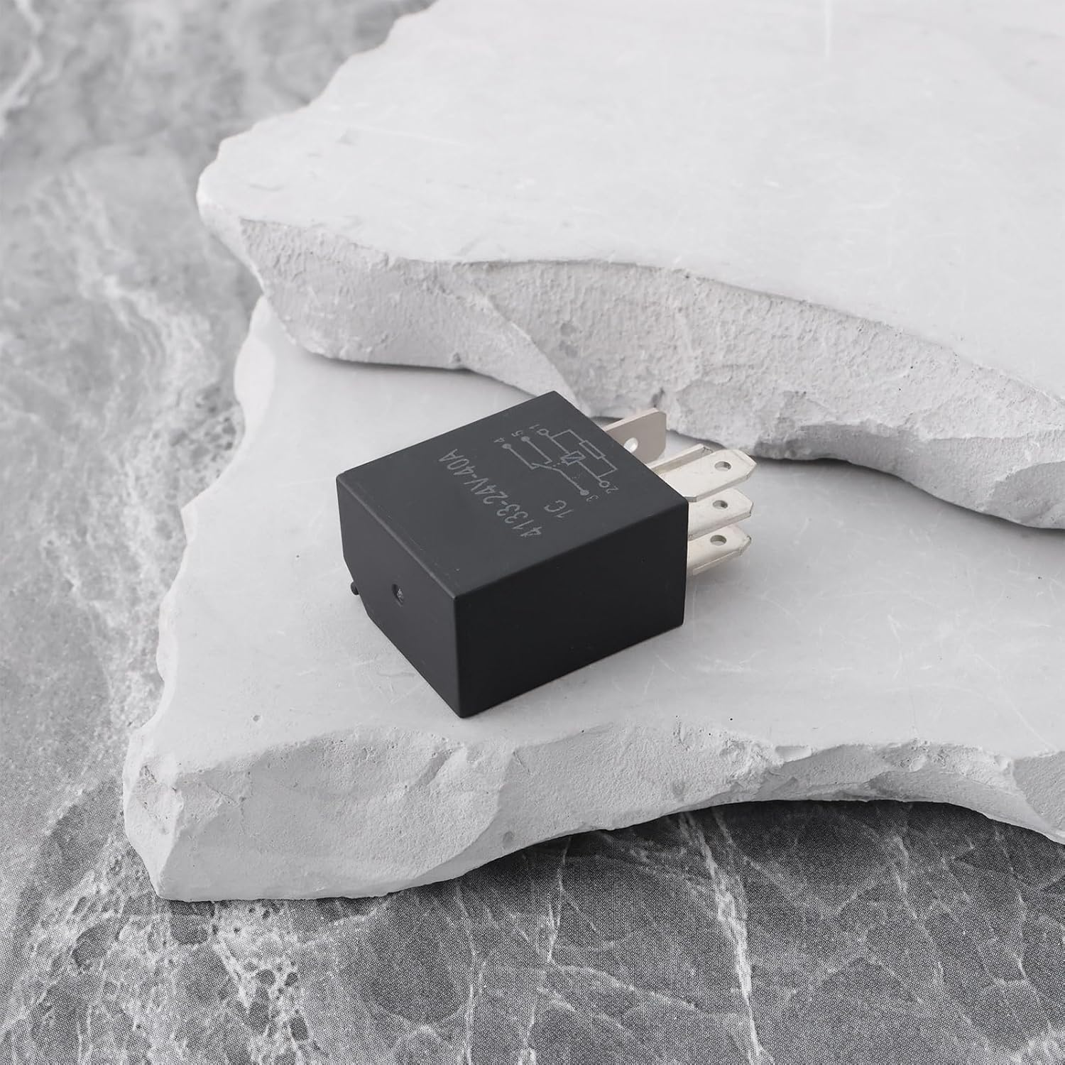 LT Easiyl 2Pcs 24VDC 5Pin Automotive Relay Replacement 156700-1840 Compatible with DENSO image number 2