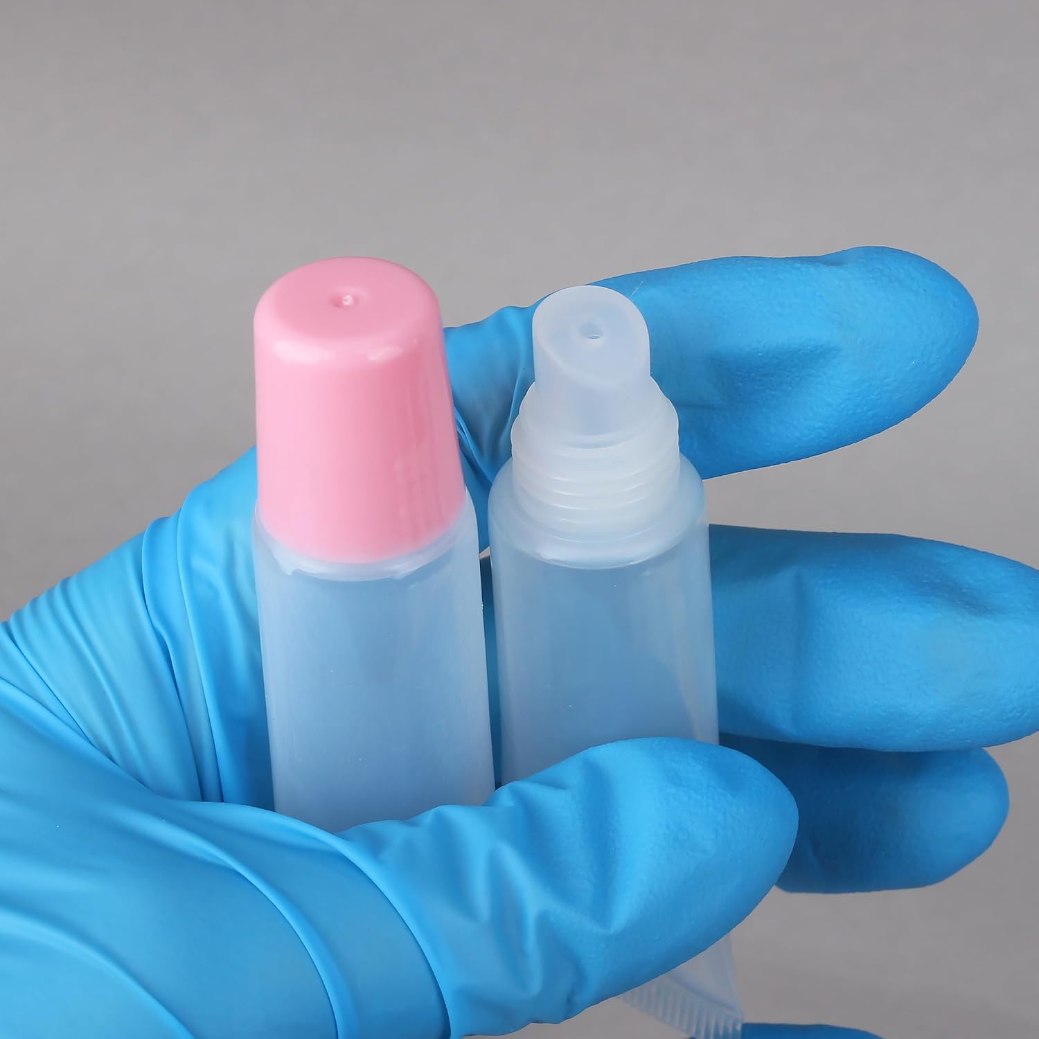 COSIDEA 50Pcs Empty Squeeze Lip Gloss Tube 10Ml / 0.33 OZ Soft Lipgloss Tubes Packing Container Wholesale in Bulk for Lip Oil, Pink image number 3