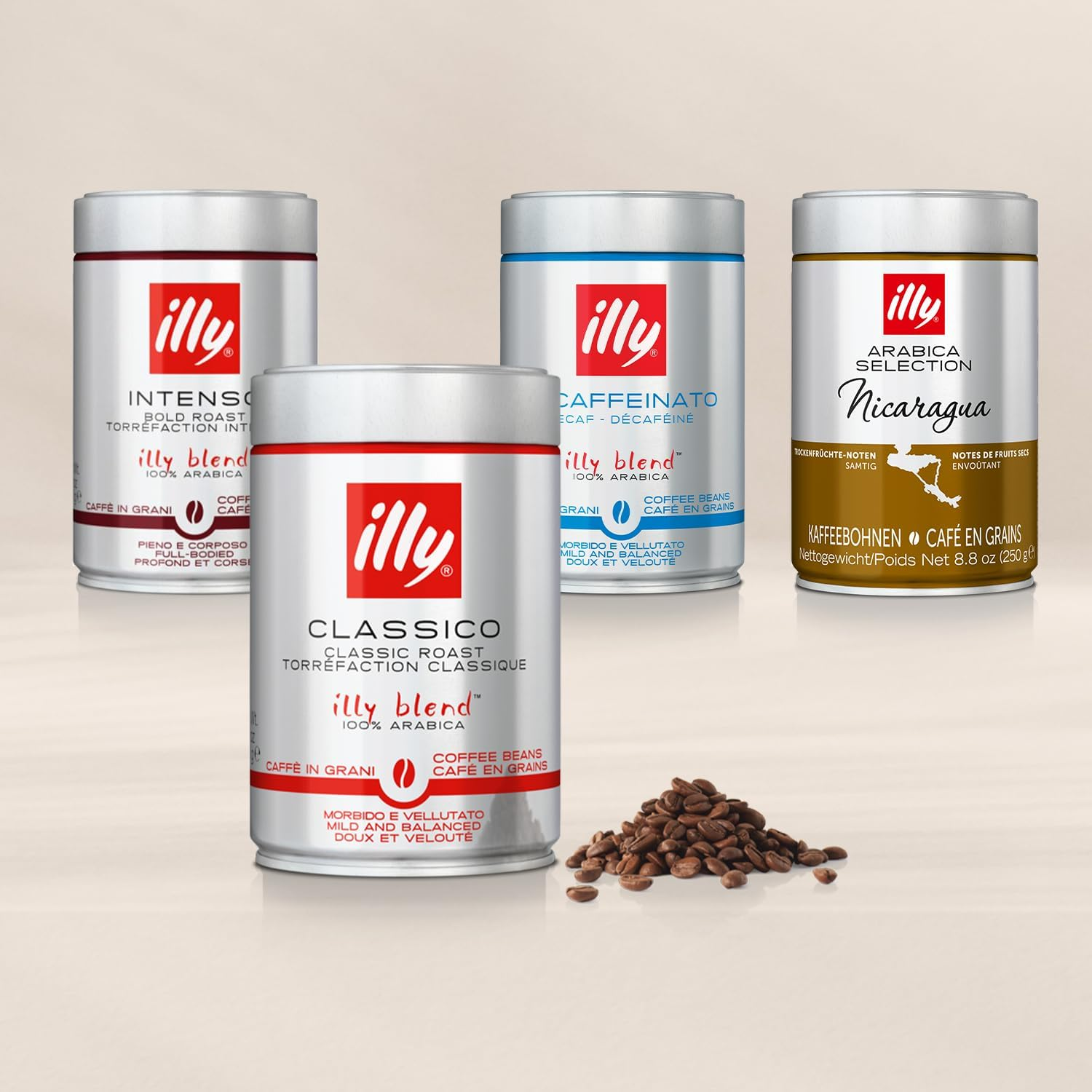 Illy Classico Coffee Beans 250 G (Pack of 6) image number 3