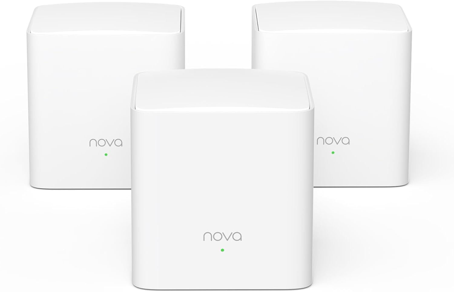 Tenda Nova MW5G Whole Home Mesh Wifi System - Dual Band Gigabit AC1200 Router Replacement for Smarthome,Compatible with Alexa for 3500 Sq.Ft Coverage (3 Pack) image number 5