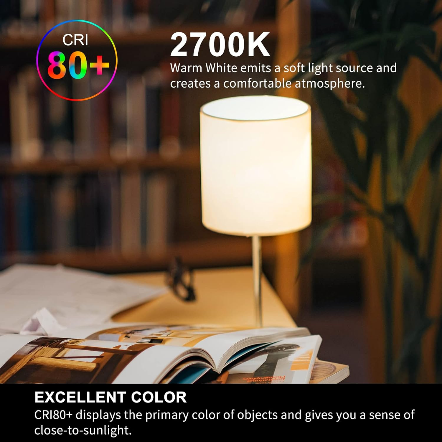 Dicuno G9 LED Bulb Dimmable, Warm White 2700K, 30W Halogen Equivalent, 2.6W, 260LM, Energy Saving G9 LED Light Bulbs for Chandelier, Ceiling Lights, 6 Packs image number 5