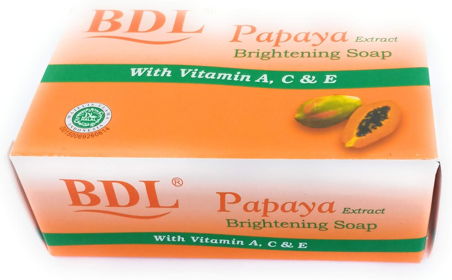 BDL Papaya Brightning Soap,128 Gram image number 5