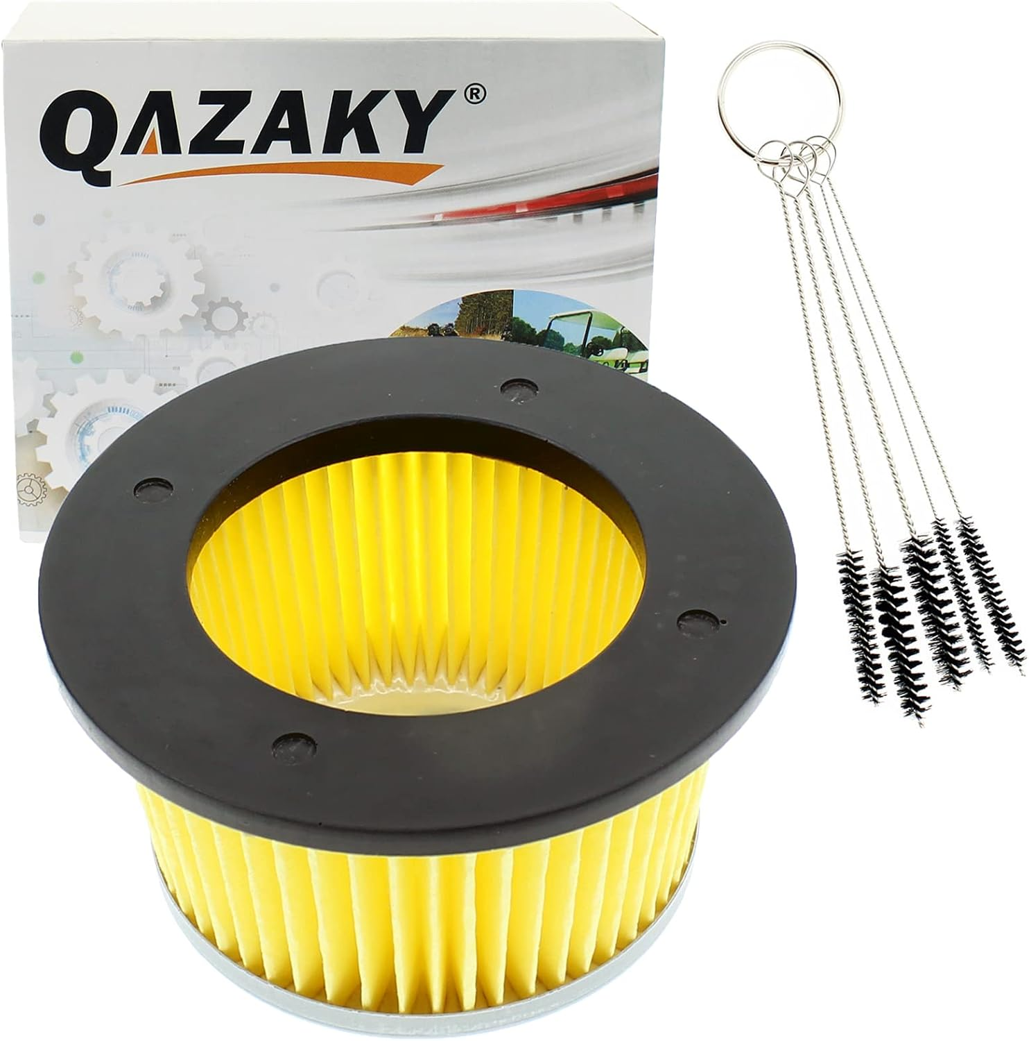 Air Filter Cleaner Compatible with Tecumseh 30604 30727 AH600 AV600 H22 H25 H30 H35 H40 H50 H60 H70 HH60 HH70 HS30 HS50 TVS105 TVS120 V40-V70 3HP-8HP 488619 050113 AM30900 30070 100008 B1SB1390 image number 6