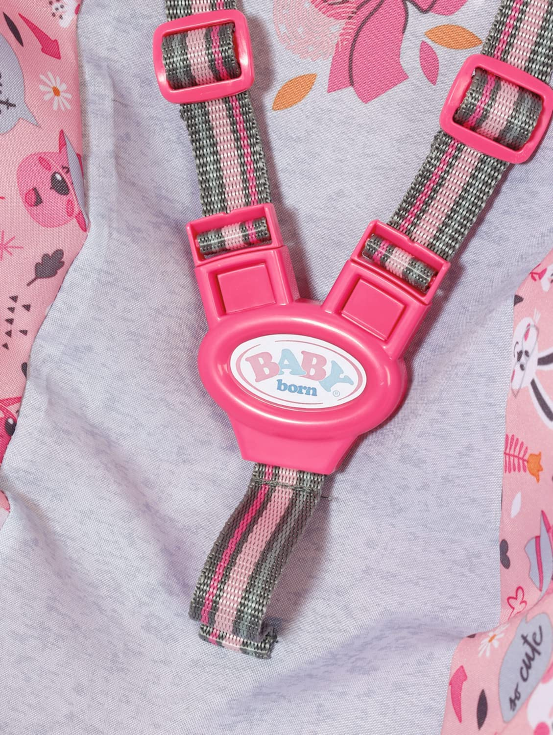 BABY Born Comfort Seat - Multi-Purpose Accessory; Can Be Used as a Seat, a Carrier, a Rocker or a Car Seat. Fits BABY Born Dolls up to 43Cm - Suitable for Children Aged 3+ Years - 832424 image number 4