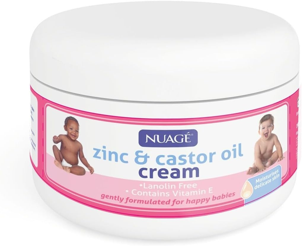 Cotton Tree Zinc and Castor Oil Cream for Nappy Rash, White image number 2